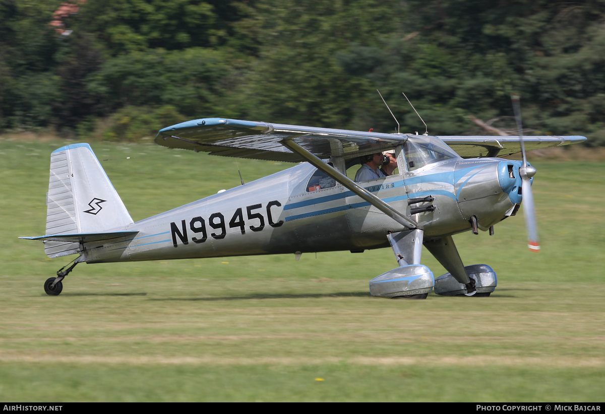 Aircraft Photo of N9945C | Luscombe 8F Silvaire | AirHistory.net #18149