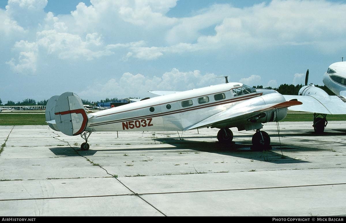 Aircraft Photo of N503Z | Beech D18S | AirHistory.net #18173