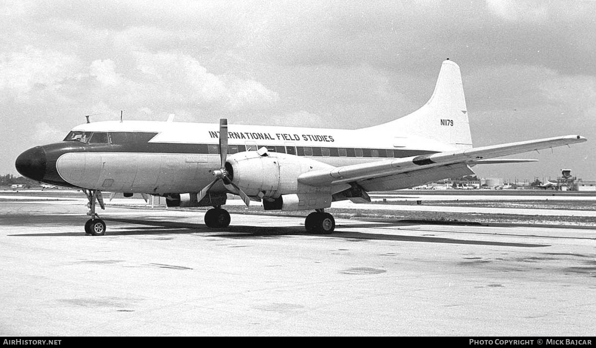 Aircraft Photo of N1179 | Convair 440-31 Metropolitan | International Field Studies | AirHistory.net #18175