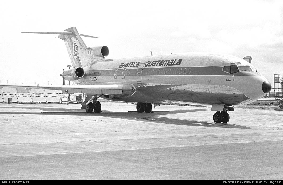 Aircraft Photo of TG-AYA | Boeing 727-173C | Aviateca | AirHistory.net #18186