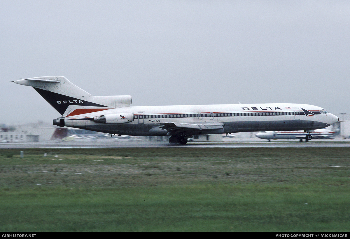 Aircraft Photo of N1645 | Boeing 727-295 | Delta Air Lines | AirHistory.net #18187
