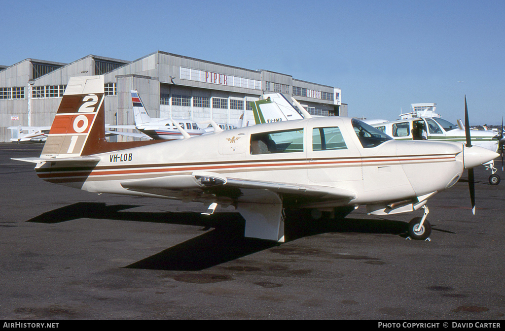 Aircraft Photo of VH-LOB | Mooney M-20J 201 | AirHistory.net #18215