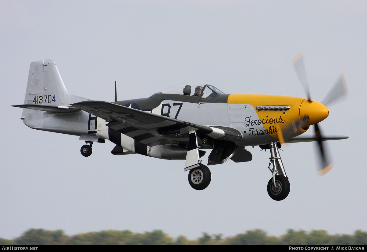 Aircraft Photo of G-BTCD / 413704 | North American P-51D Mustang | USA - Air Force | AirHistory.net #18225