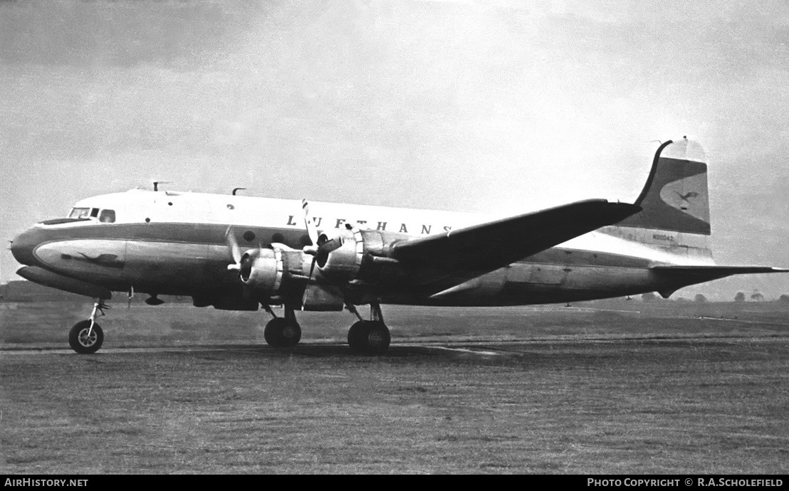 Aircraft Photo of N30042 | Douglas C-54B Skymaster | Lufthansa | AirHistory.net #18257
