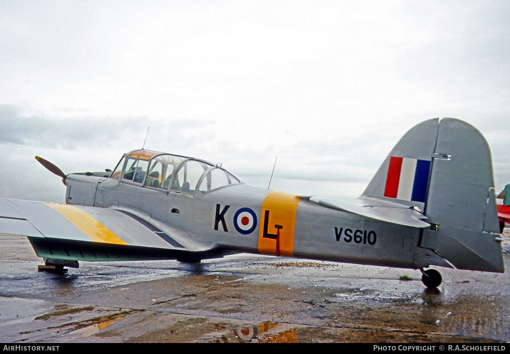 Aircraft Photo of G-AOKL / VS610 | Percival P.40 Prentice T1 | UK - Air Force | AirHistory.net #18273