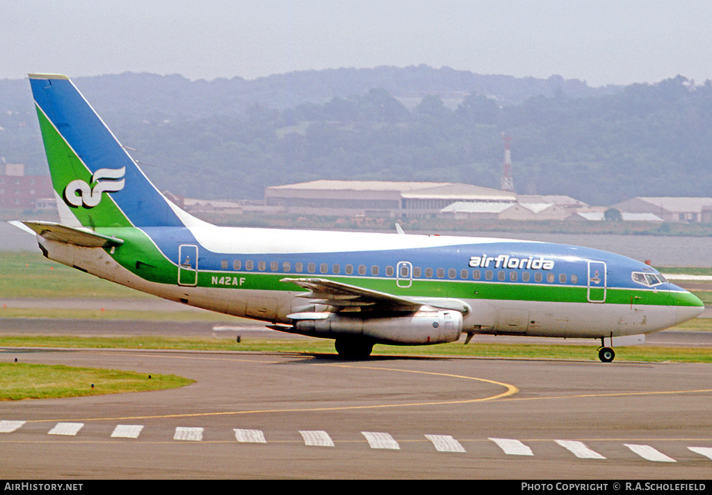 Aircraft Photo of N42AF | Boeing 737-112 | Air Florida | AirHistory.net #18274