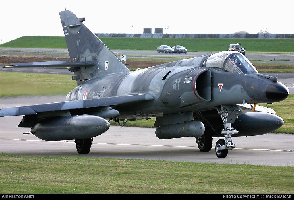 Aircraft Photo of 41 | Dassault Super Etendard Modernisé | France - Navy | AirHistory.net #18289