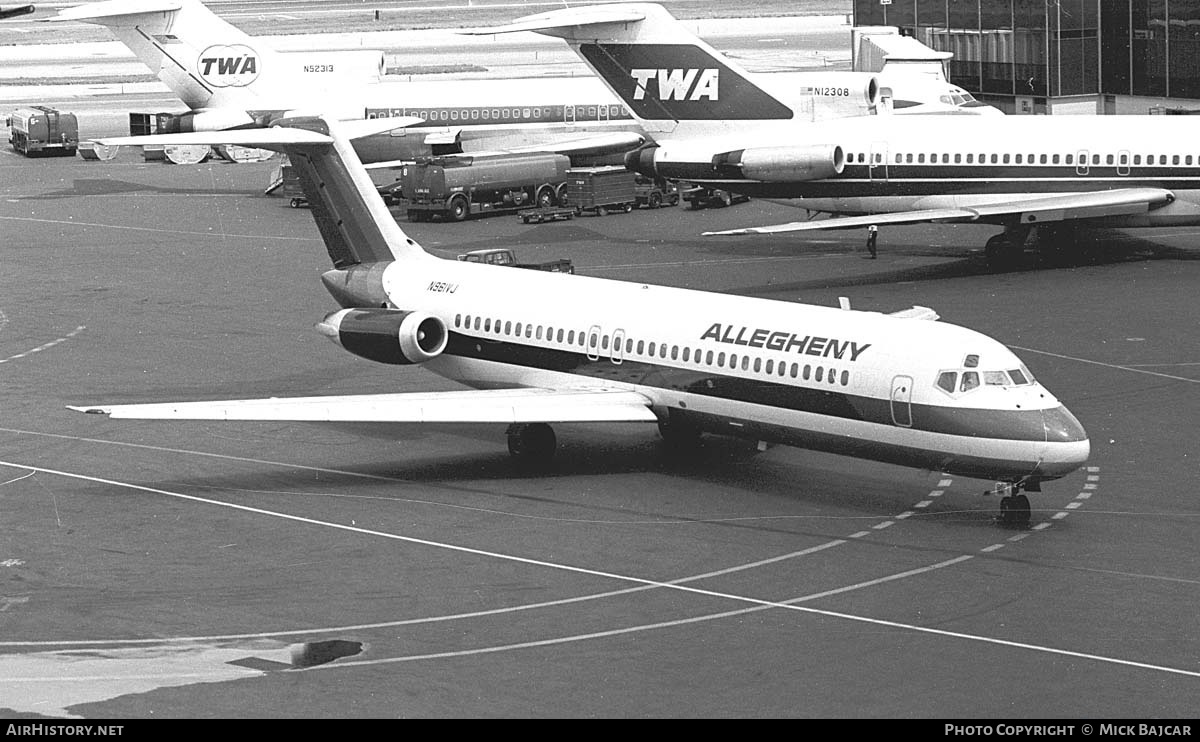 Aircraft Photo of N961VJ | McDonnell Douglas DC-9-31 | Allegheny Airlines | AirHistory.net #18294