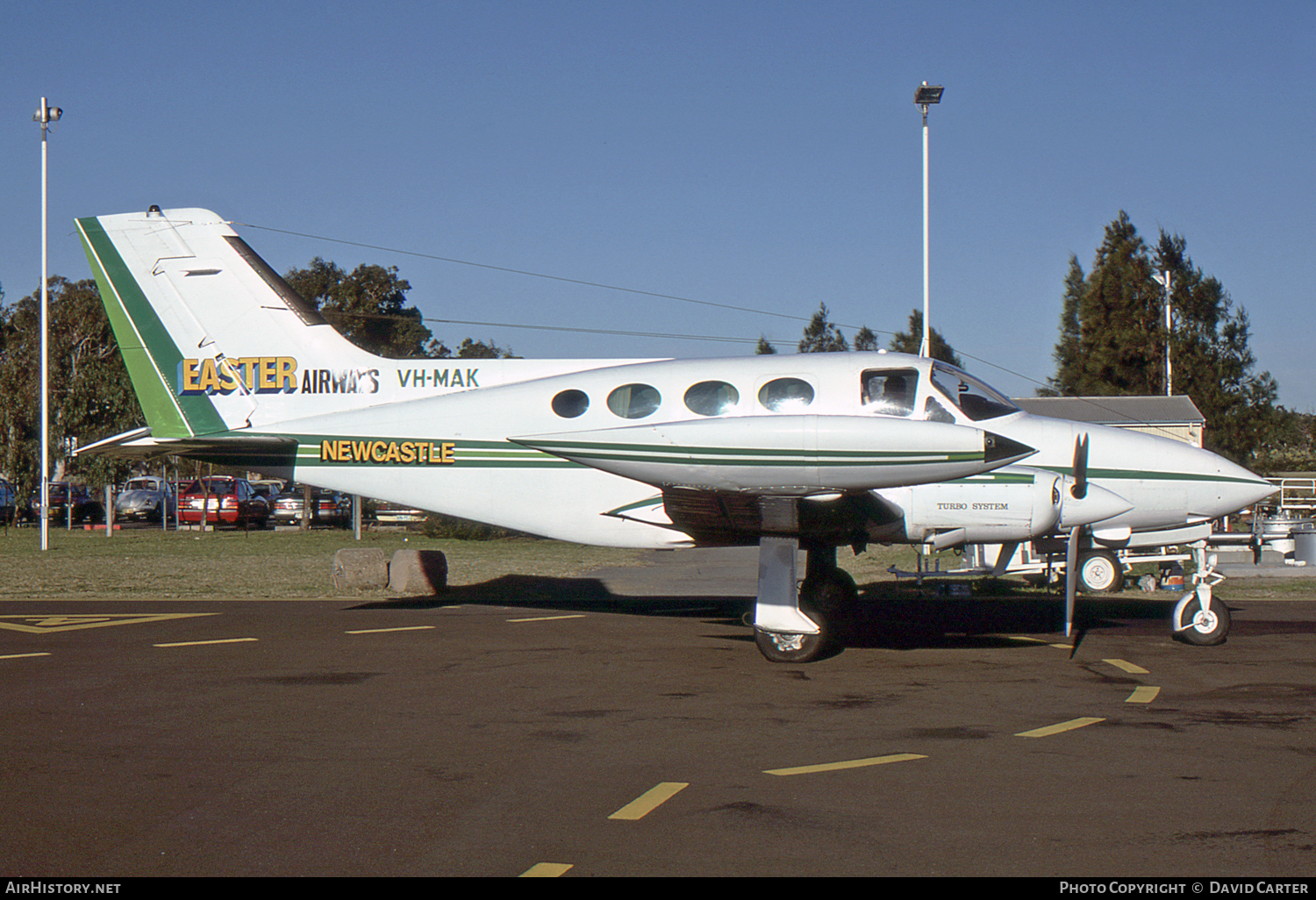 Aircraft Photo of VH-MAK | Cessna 414 | Easter Airways | AirHistory.net #18302