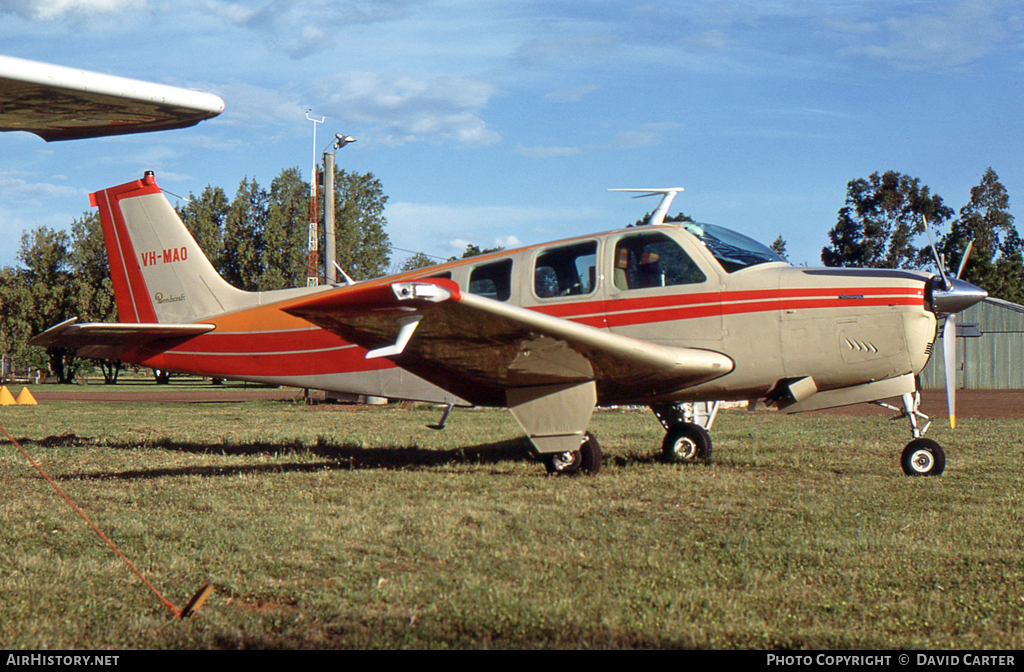 Aircraft Photo of VH-MAO | Beech A36 Bonanza 36 | AirHistory.net #18306