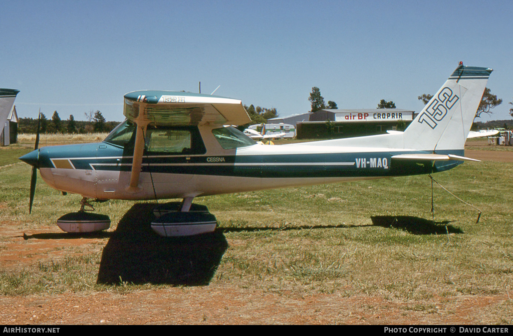 Aircraft Photo of VH-MAQ | Cessna 152 | AirHistory.net #18320