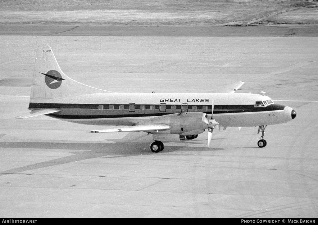 Aircraft Photo of C-GQHA | Convair 580 | Great Lakes Airlines | AirHistory.net #18329