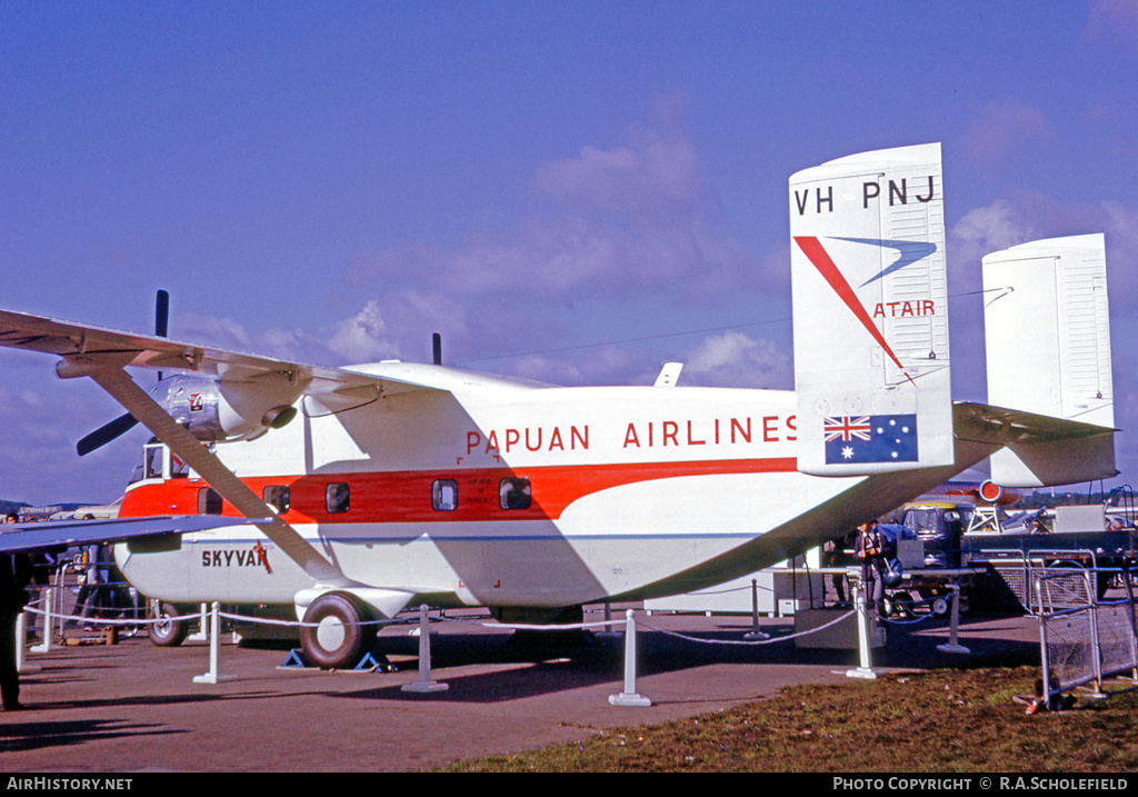 Aircraft Photo of VH-PNJ | Short SC.7 Skyvan 3-200 | Papuan Airlines - Patair | AirHistory.net #18344
