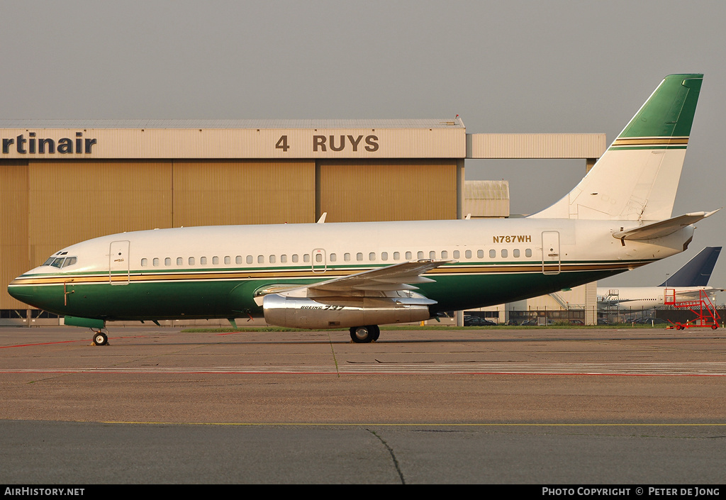 Aircraft Photo of N787WH | Boeing 737-2V6/Adv | AirHistory.net #18364