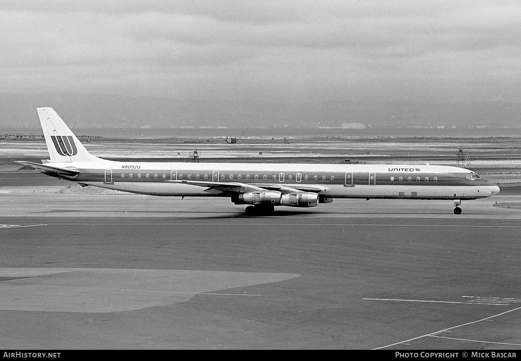 Aircraft Photo of N8092U | McDonnell Douglas DC-8-61 | United Airlines | AirHistory.net #18381