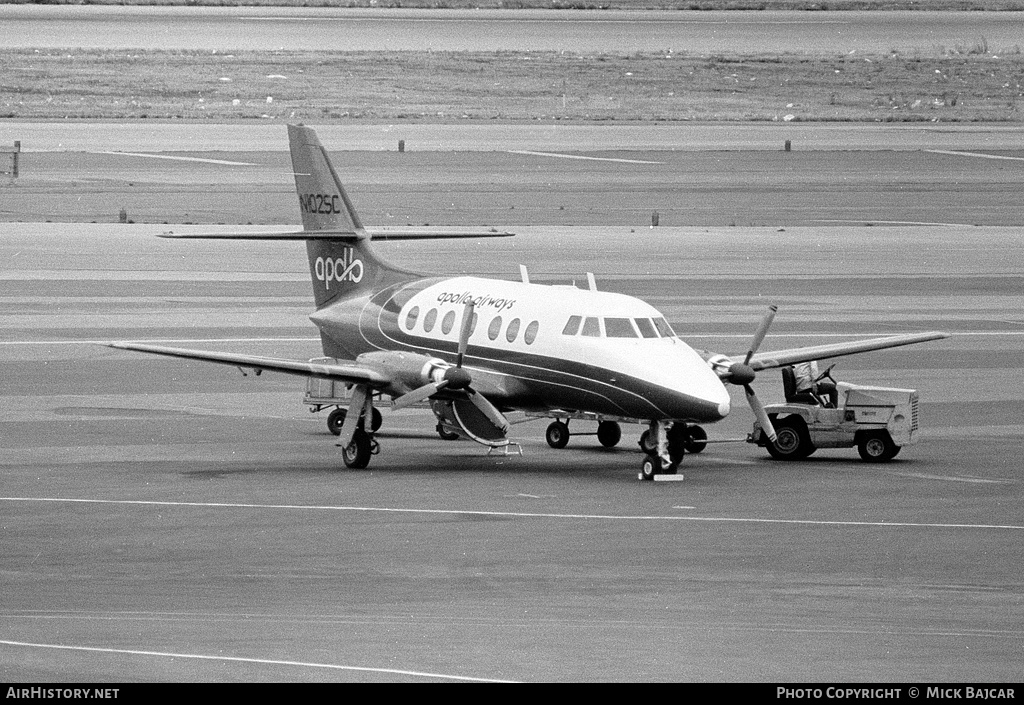 Aircraft Photo of N102SC | Handley Page HP-137 Jetstream 200 | Apollo Airways | AirHistory.net #18385