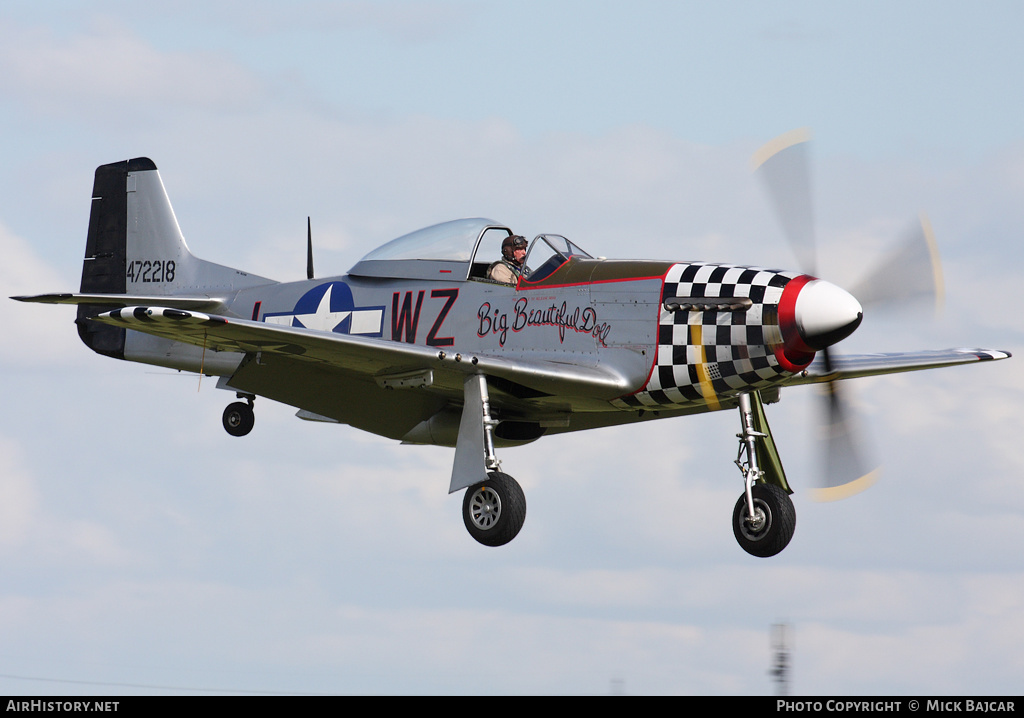 Aircraft Photo of G-HAEC / 472218 | Commonwealth CA-18 Mustang 22 (P-51D) | USA - Air Force | AirHistory.net #18392
