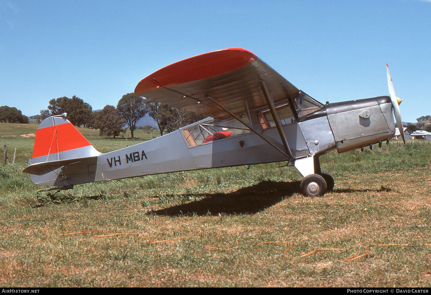 Aircraft Photo of VH-MBA | Taylorcraft E Auster Mk3 | AirHistory.net #18399