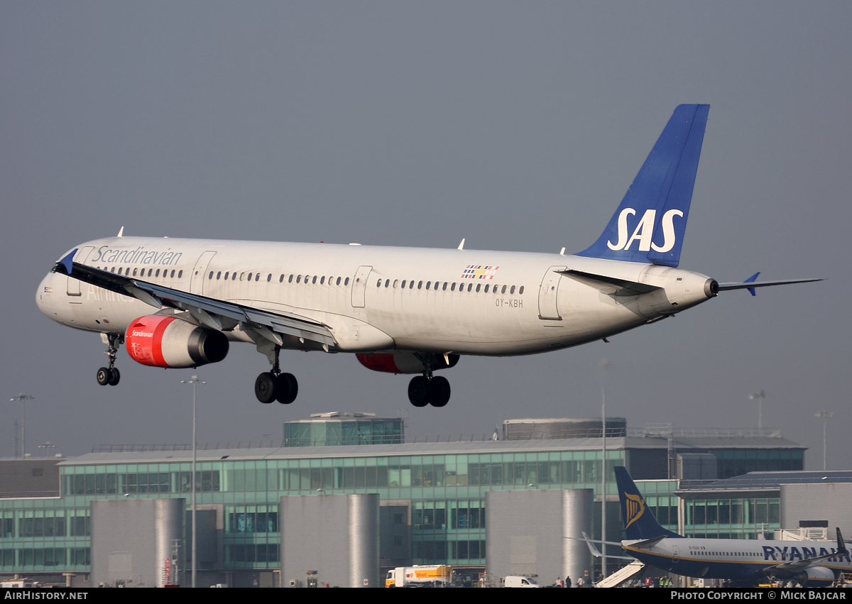 Aircraft Photo of OY-KBH | Airbus A321-232 | Scandinavian Airlines - SAS | AirHistory.net #18408