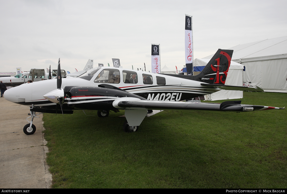 Aircraft Photo of N402EU | Hawker Beechcraft G58 Baron | AirHistory.net #18410