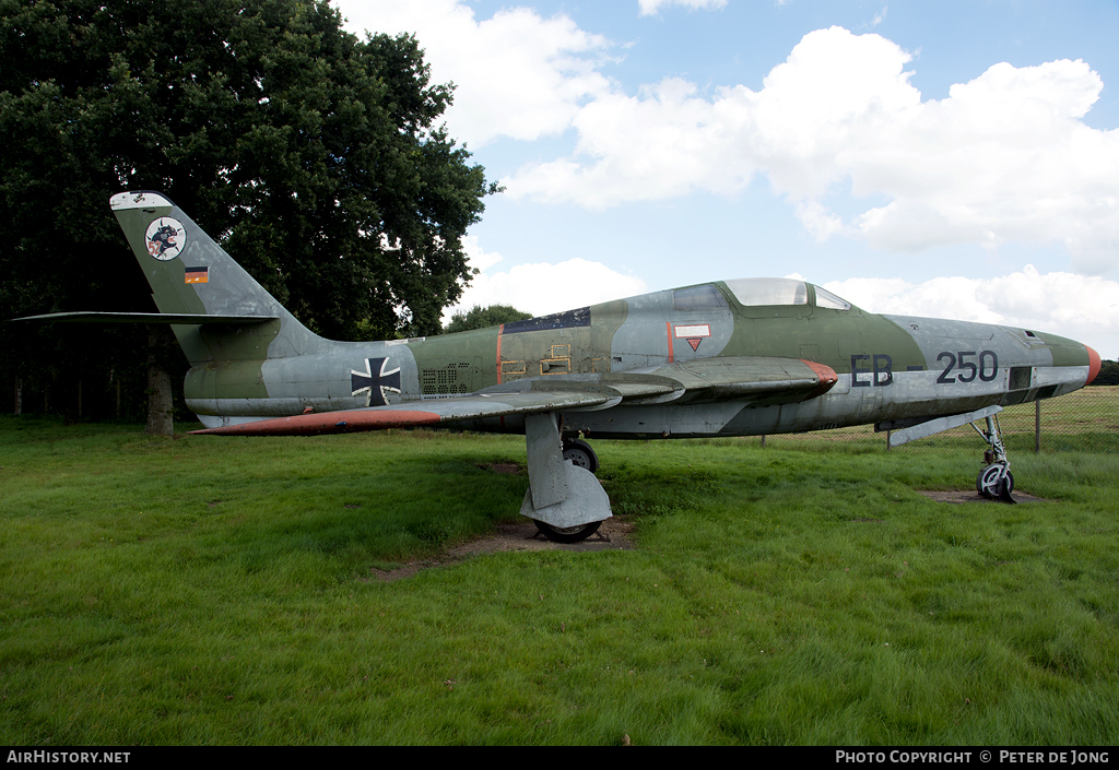 Aircraft Photo of EB-250 | Republic RF-84F Thunderflash | Germany - Air Force | AirHistory.net #18413