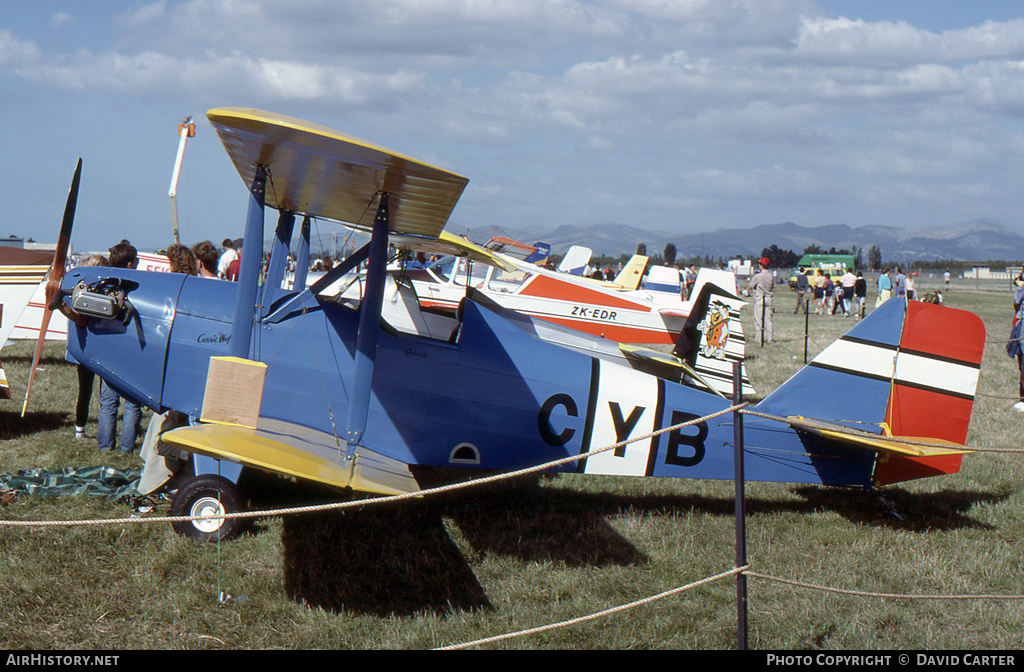 Aircraft Photo of ZK-CYB / CYB | Currie Wot | AirHistory.net #18414
