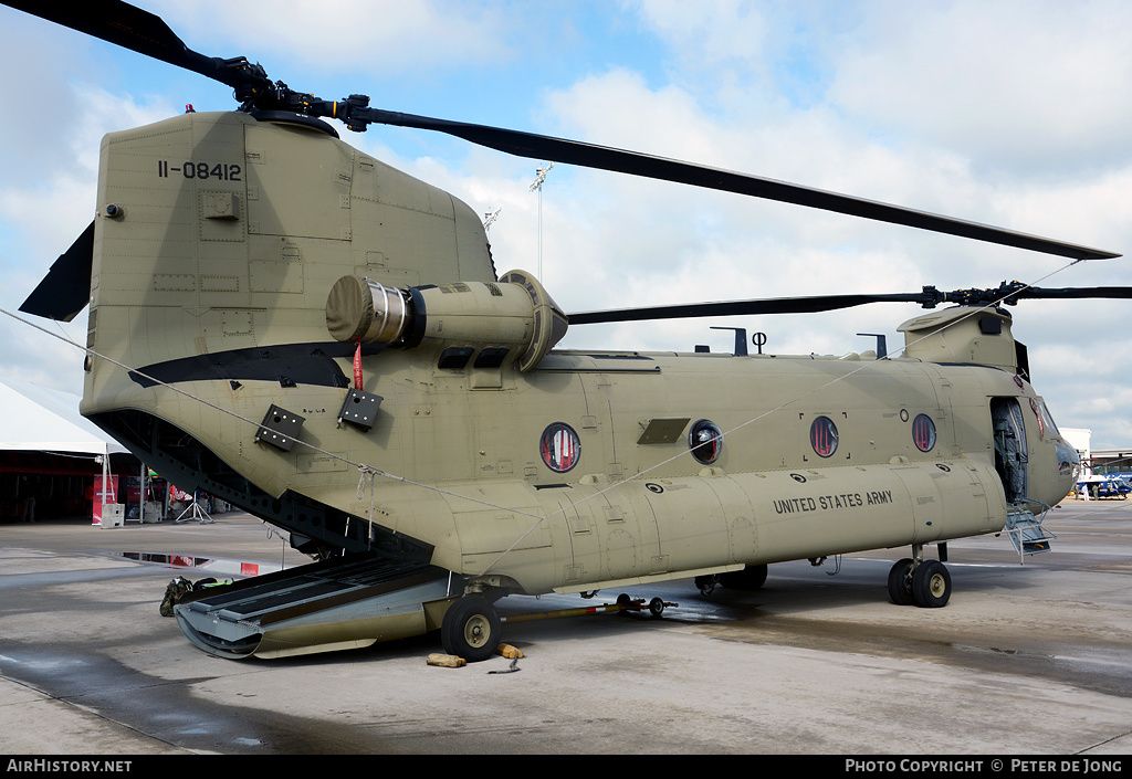 Aircraft Photo of 11-8412 / 11-08412 | Boeing CH-47F Chinook (414) | USA - Army | AirHistory.net #18423