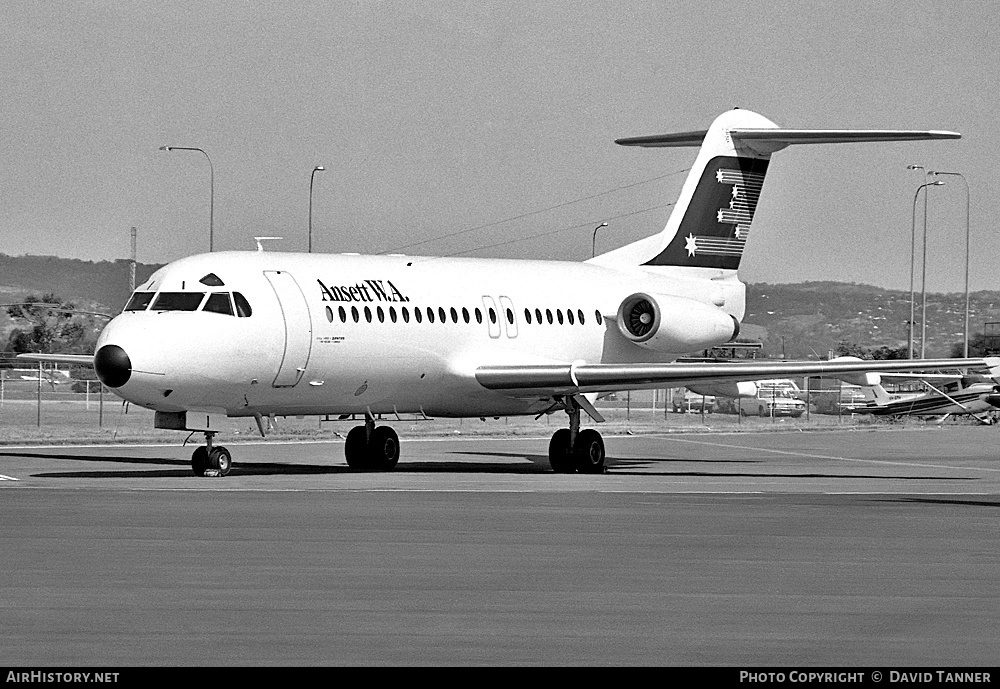 Aircraft Photo of VH-FKI | Fokker F28-4000 Fellowship | Ansett W.A. | AirHistory.net #18440