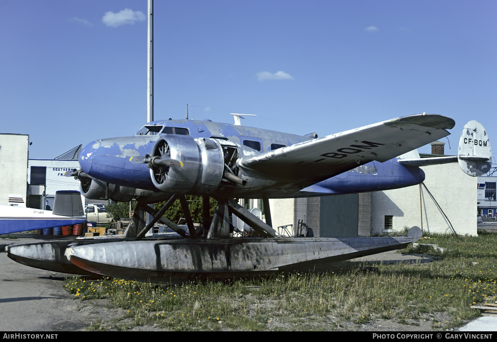 Aircraft Photo of CF-BQM | Barkley-Grow T8P-1 | AirHistory.net #18446