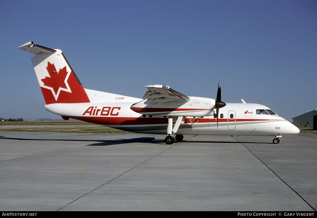 Aircraft Photo of C-GABF | De Havilland Canada DHC-8-102 Dash 8 | Air BC | AirHistory.net #18451