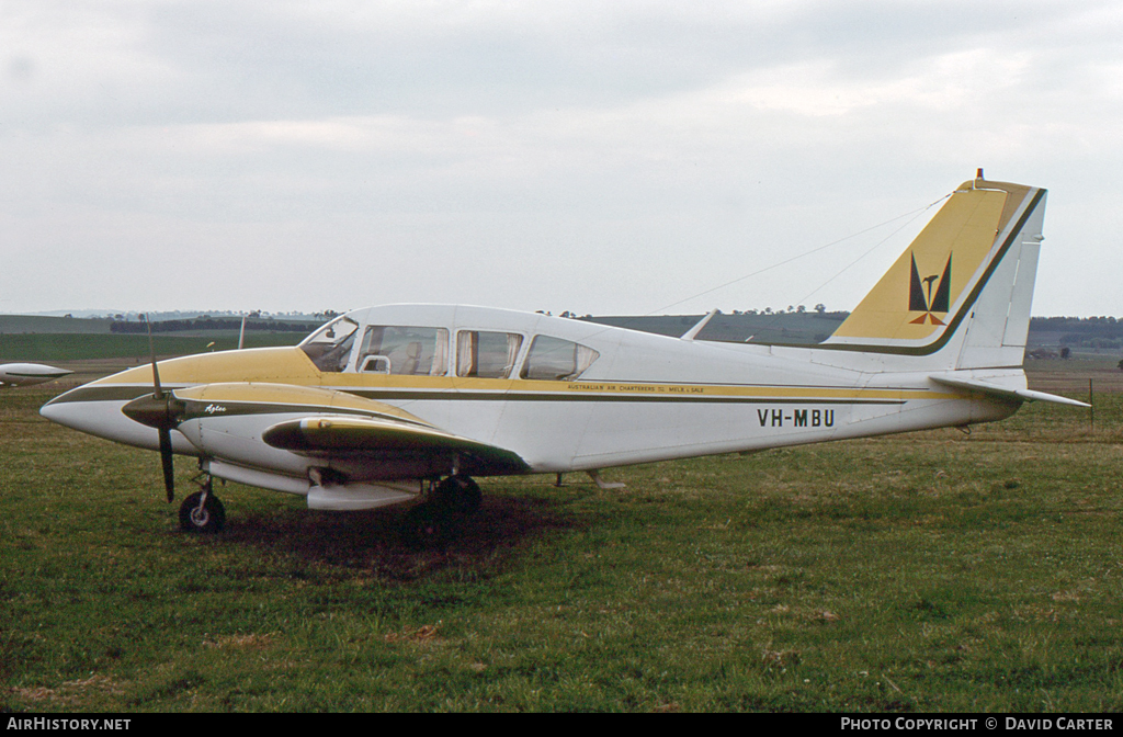 Aircraft Photo of VH-MBU | Piper PA-23-250 Aztec E | Australian Air Charterers | AirHistory.net #18457