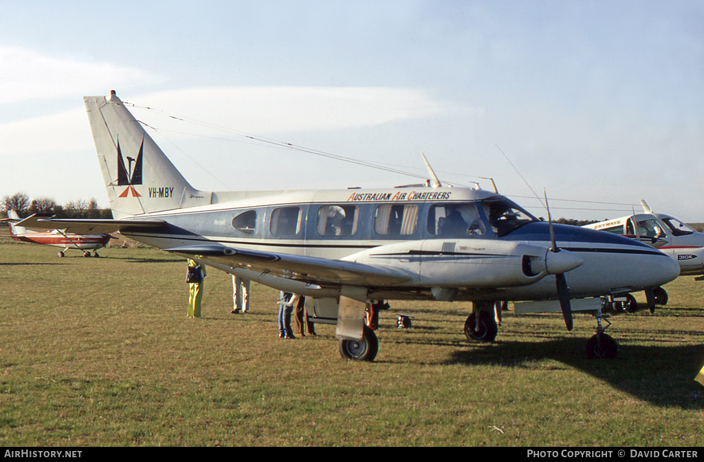 Aircraft Photo of VH-MBY | Piper PA-31-310 Navajo | Australian Air Charterers | AirHistory.net #18460