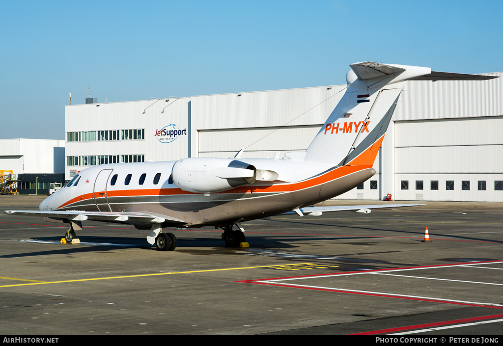 Aircraft Photo of PH-MYX | Cessna 650 Citation VII | ASL - Air Service Liège | AirHistory.net #18463