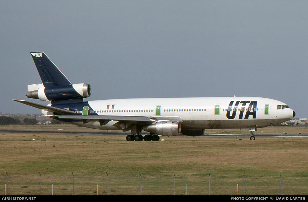 Aircraft Photo of F-BTDB | McDonnell Douglas DC-10-30 | UTA - Union de Transports Aériens | AirHistory.net #18475