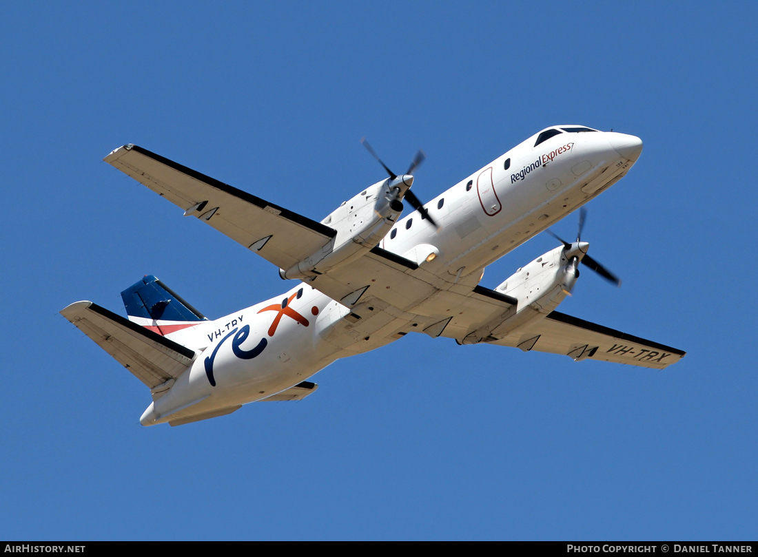 Aircraft Photo of VH-TRX | Saab 340B | REX - Regional Express | AirHistory.net #18483