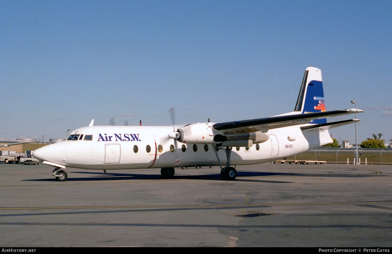 Aircraft Photo of VH-FCC | Fokker F27-500F Friendship | Air NSW | AirHistory.net #18491