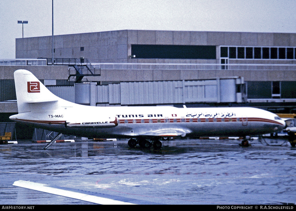 Aircraft Photo of TS-MAC | Sud SE-210 Caravelle III | Tunis Air | AirHistory.net #18495