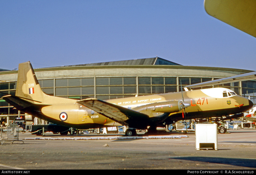 Aircraft Photo of XS599 | Hawker Siddeley HS-780 Andover C1 | UK - Air Force | AirHistory.net #18498