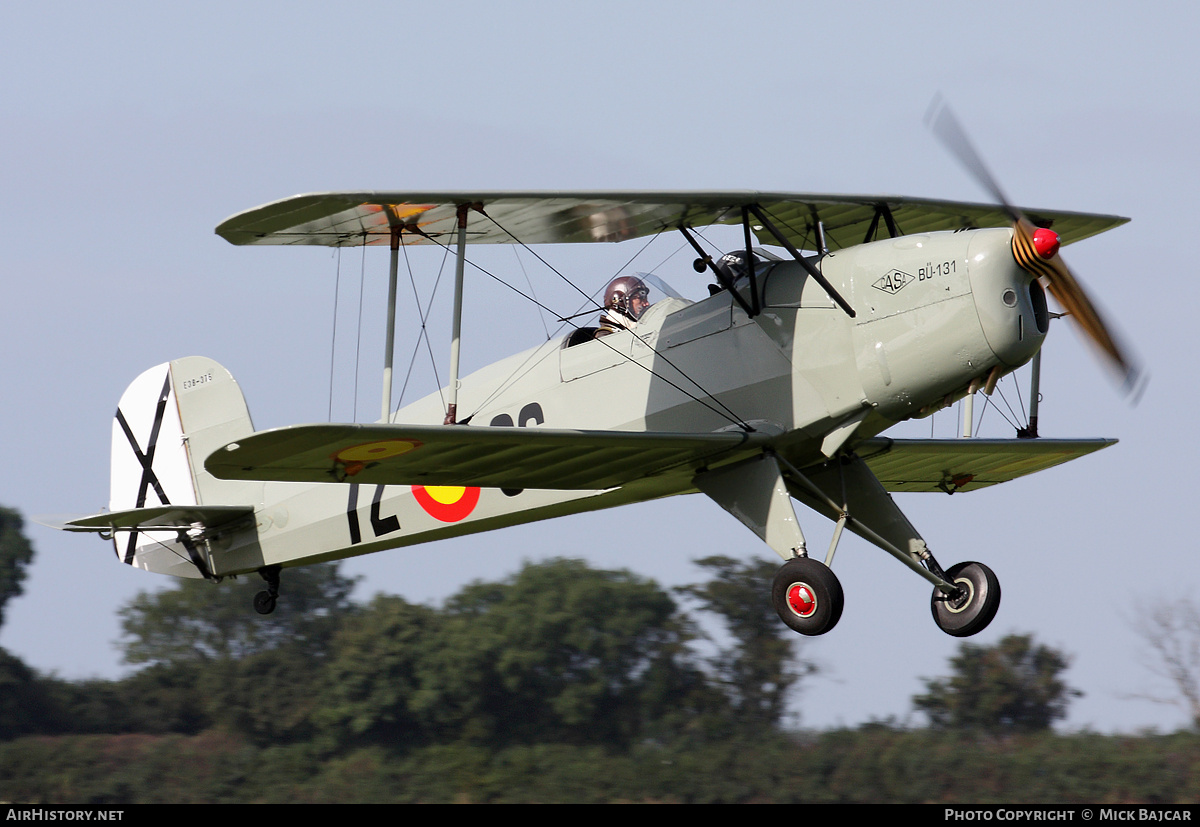 Aircraft Photo of G-CDJU / E3B-379 | CASA 1.131E Jungmann | Spain - Air Force | AirHistory.net #18518