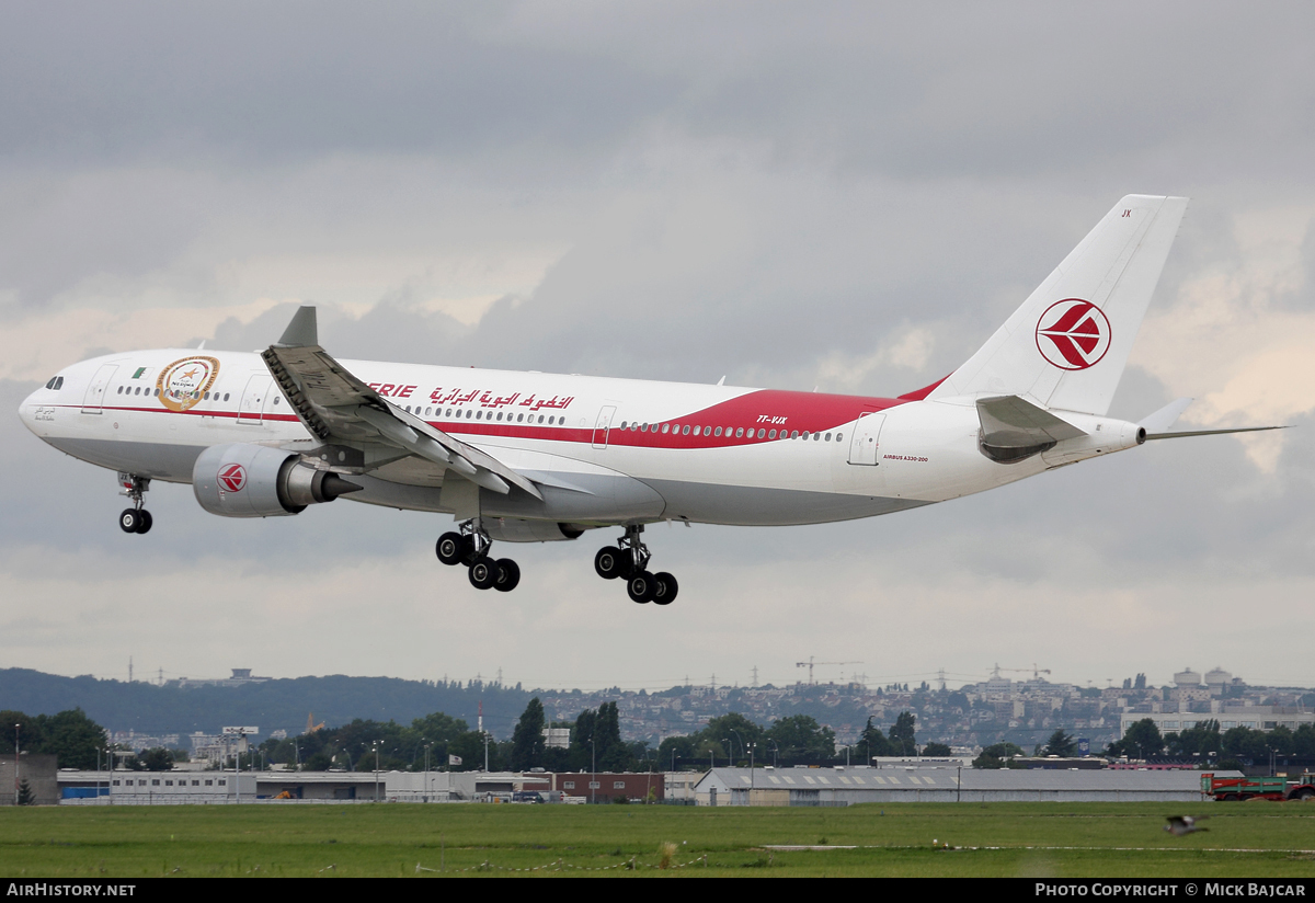 Aircraft Photo of 7T-VJX | Airbus A330-202 | Air Algérie | AirHistory.net #18527