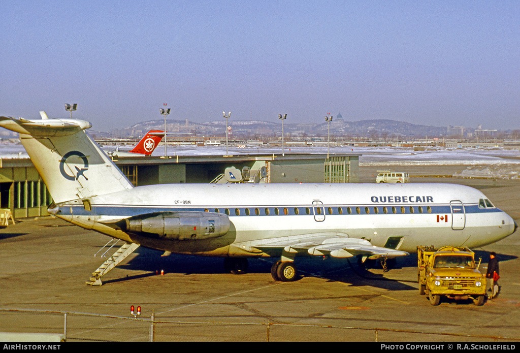 Aircraft Photo of CF-QBN | BAC 111-304AX One-Eleven | Quebecair | AirHistory.net #18539