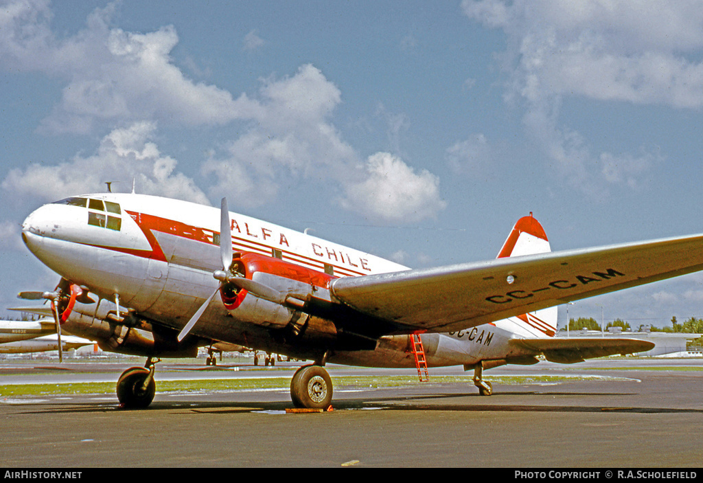 Aircraft Photo of CC-CAM | Curtiss C-46D Commando | ALFA Chile | AirHistory.net #18540