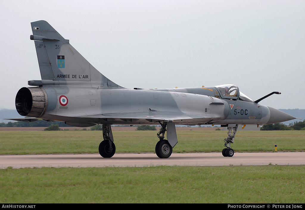 Aircraft Photo of 36 | Dassault Mirage 2000C | France - Air Force | AirHistory.net #18551