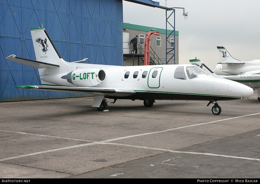 Aircraft Photo of G-LOFT | Cessna 500 Citation I | Atlantic Air Transport | AirHistory.net #18562