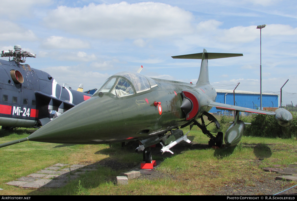 Aircraft Photo of R-756 | Lockheed F-104G Starfighter | Denmark - Air Force | AirHistory.net #18566