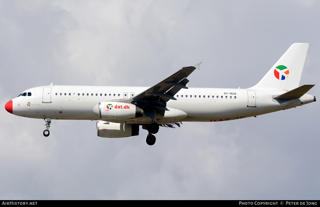 Aircraft Photo of OY-RUS | Airbus A320-231 | Danish Air Transport - DAT | AirHistory.net #18578