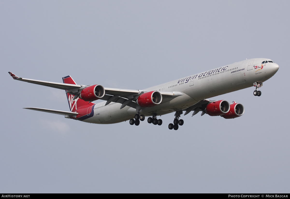 Aircraft Photo of G-VMEG | Airbus A340-642 | Virgin Atlantic Airways | AirHistory.net #18585