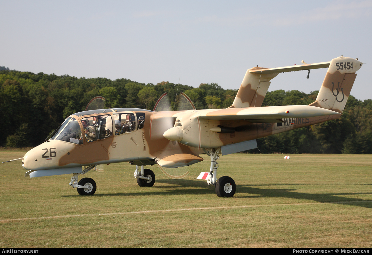 Aircraft Photo of F-AZKM / 55454 | North American Rockwell OV-10B Bronco | USA - Marines | AirHistory.net #18590