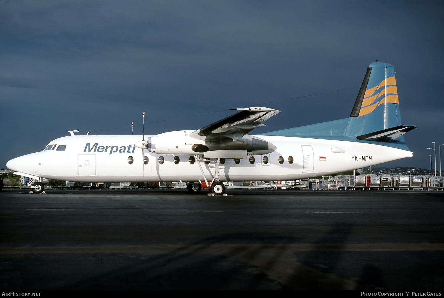 Aircraft Photo of PK-MFM | Fokker F27-500 Friendship | Merpati Nusantara Airlines | AirHistory.net #18591