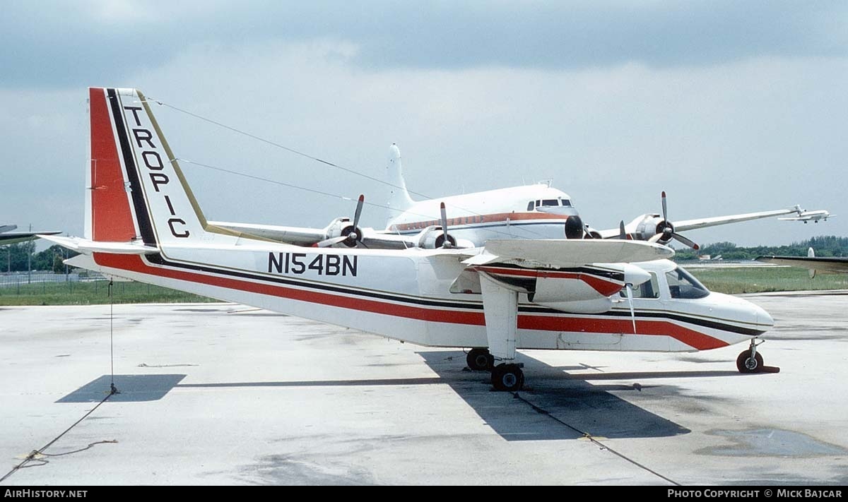 Aircraft Photo of N154BN | Britten-Norman BN-2A Islander | Tropic Air | AirHistory.net #18599